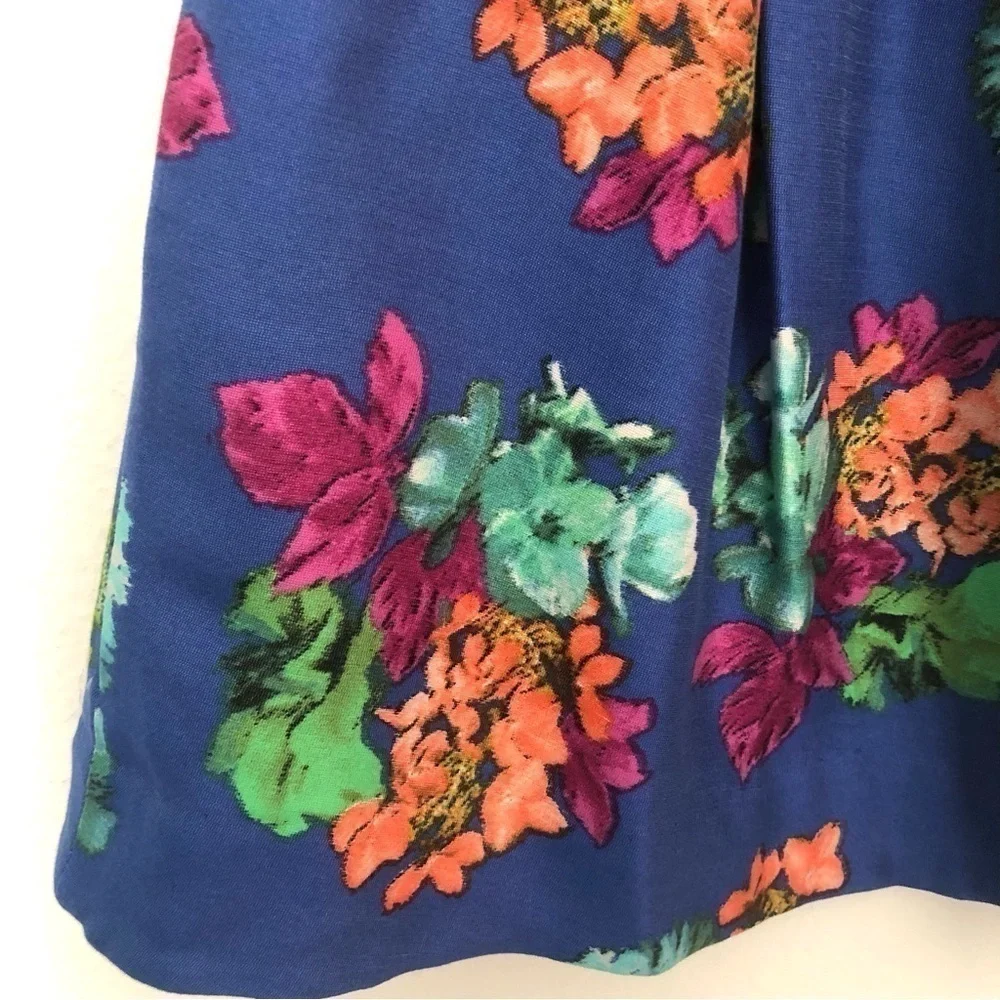 Maeve Garden Days Pleated Mini Skirt